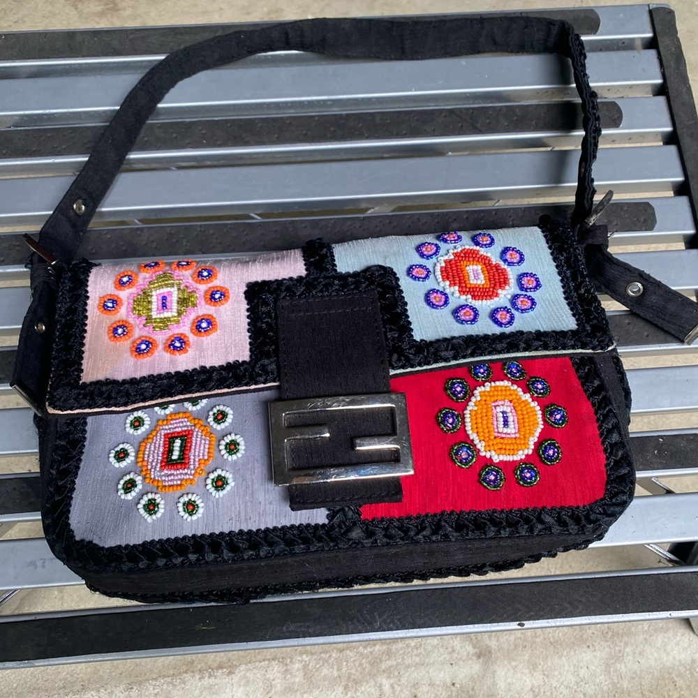 Authentic Multicolored Fendi Purse